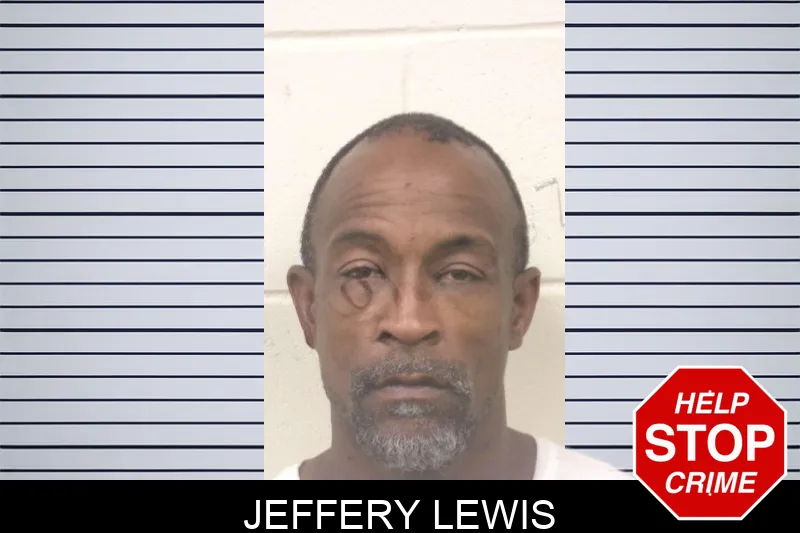 Jeffery Lewis mugshot
