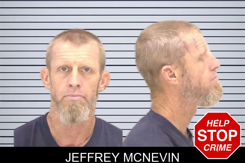 Jeffrey McNevin mugshot