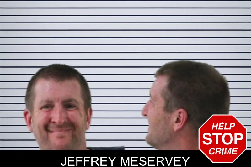 Jeffrey Meservey mugshot