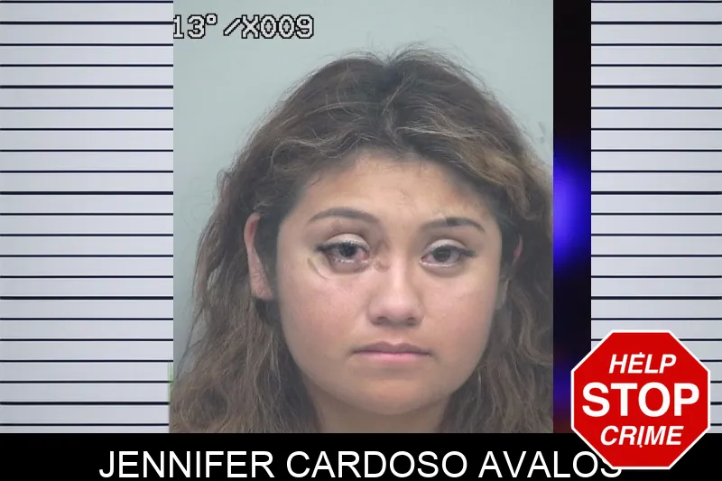 Jennifer Cardoso Avalos mugshot