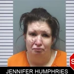 Jennifer Humphries mugshot