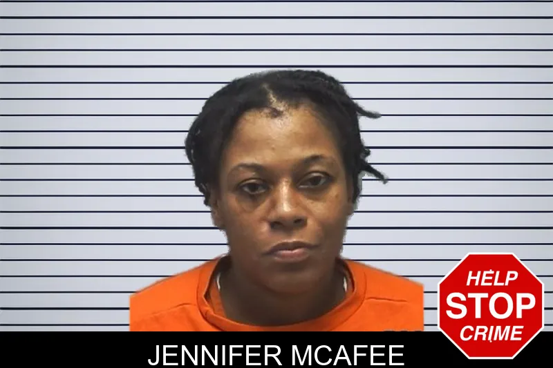 Jennifer McAfee mugshot