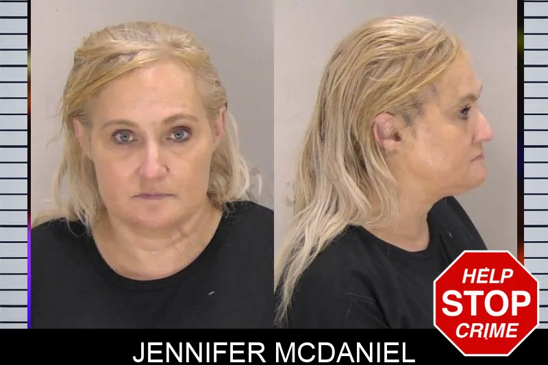 Jennifer McDaniel mugshot