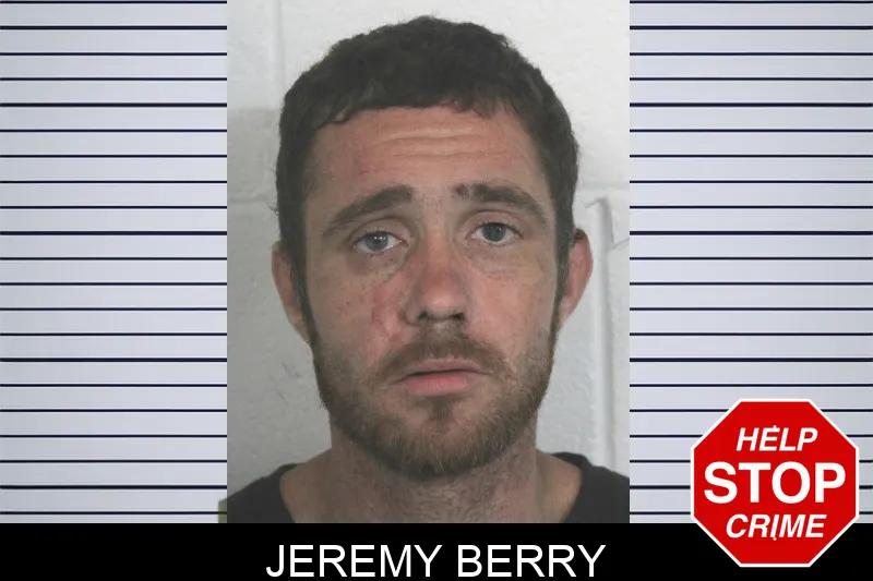 Jeremy Berry mugshot