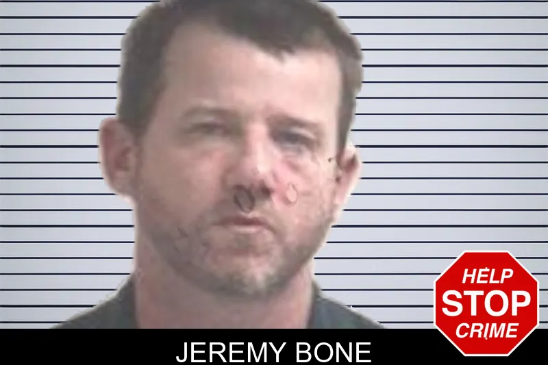 Jeremy Bone mugshot