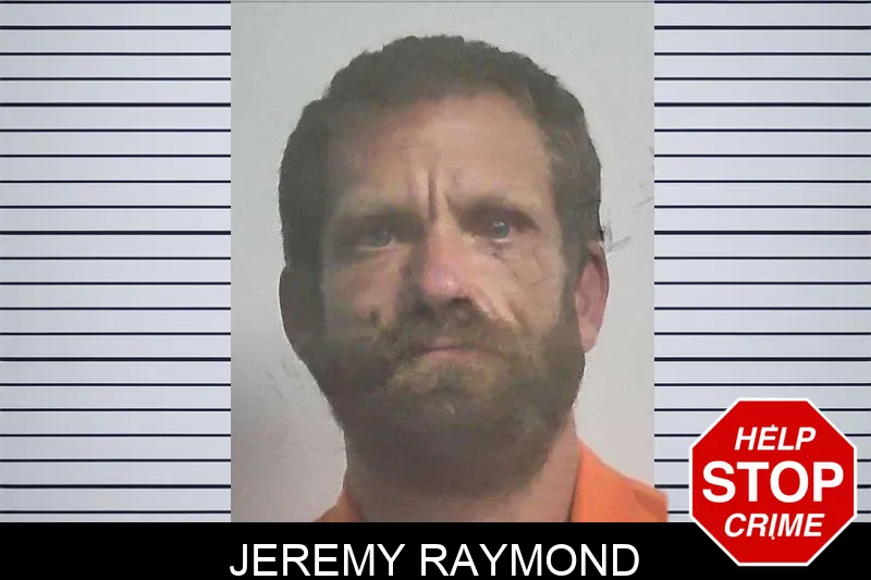 Jeremy Raymond mugshot