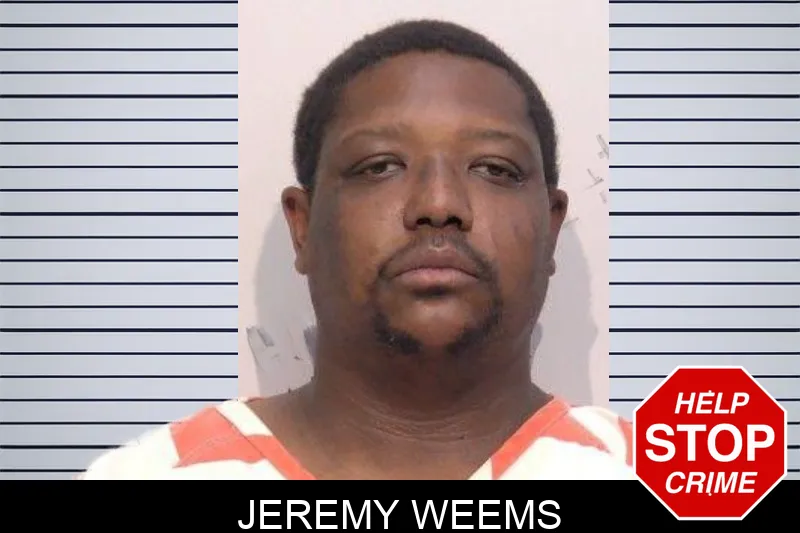 Jeremy Weems mugshot
