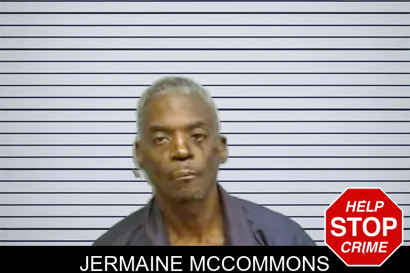 Jermaine McCommons mugshot