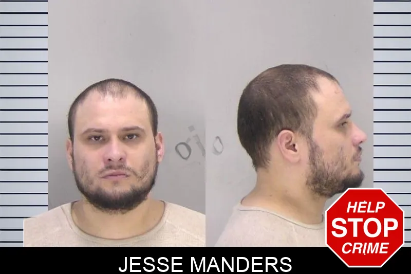 Jesse Manders mugshot