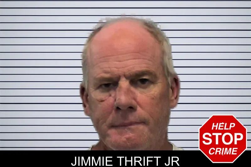 Jimmie Thrift Jr mugshot