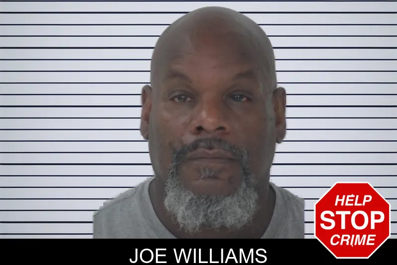 Joe Williams mugshot
