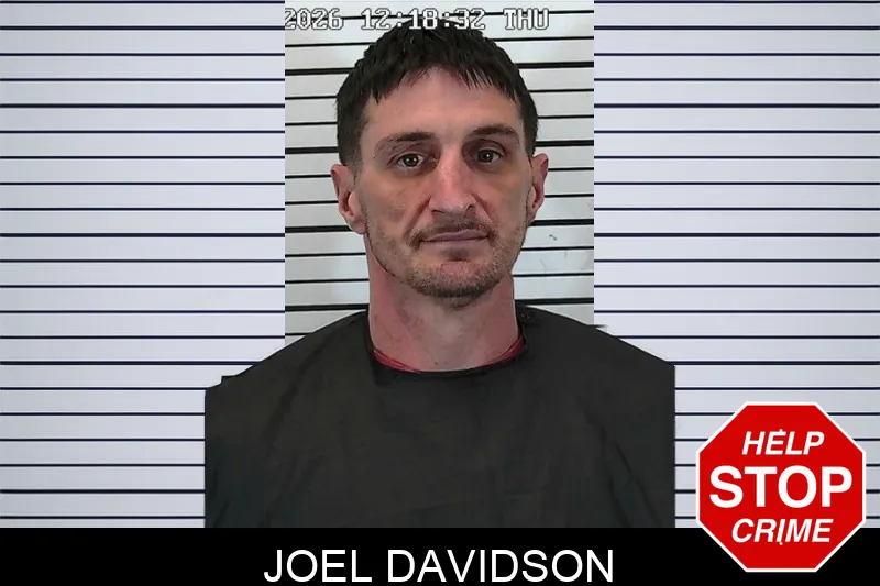 Joel Davidson mugshot