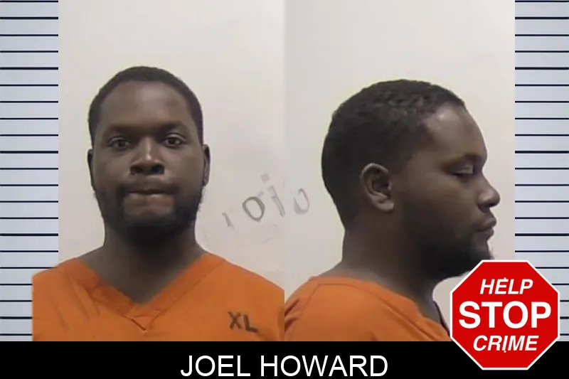 Joel Howard mugshot