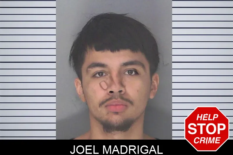 Joel Madrigal mugshot