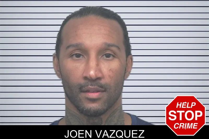 Joen Vazquez mugshot