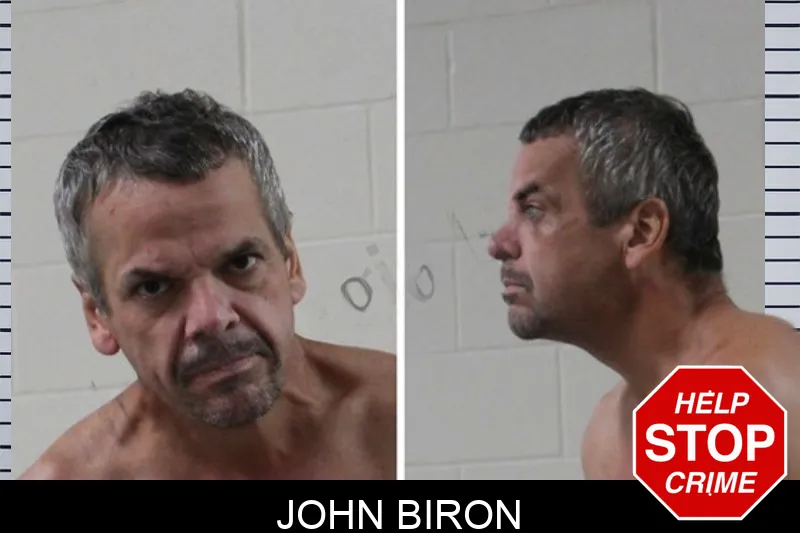 John Biron mugshot – Houston County , Georgia John Biron mugshot