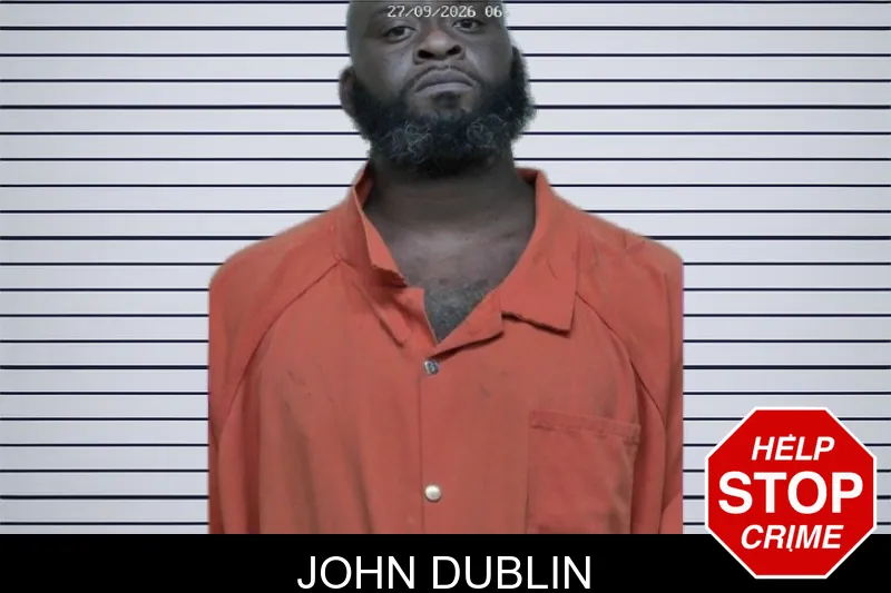 John Dublin mugshot – Ben Hill County , Georgia John Dublin mugshot