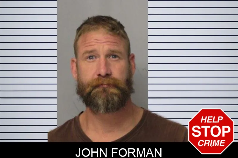 John Forman mugshot