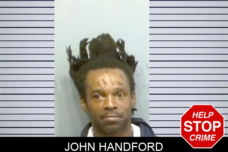 John Handford mugshot