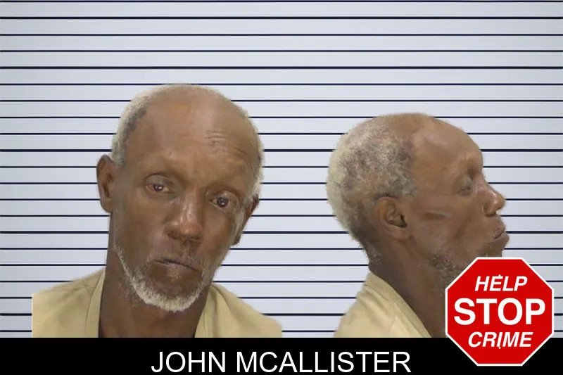 John McAllister mugshot