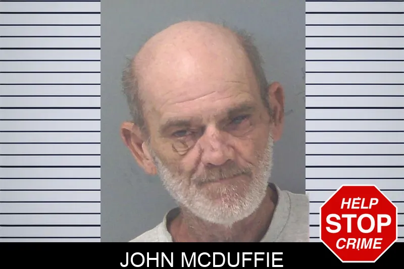 John McDuffie mugshot