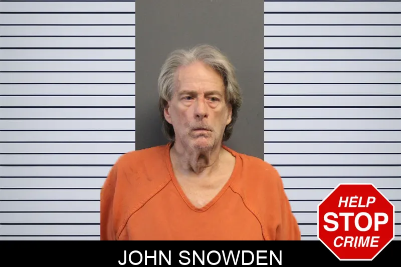 John Snowden mugshot