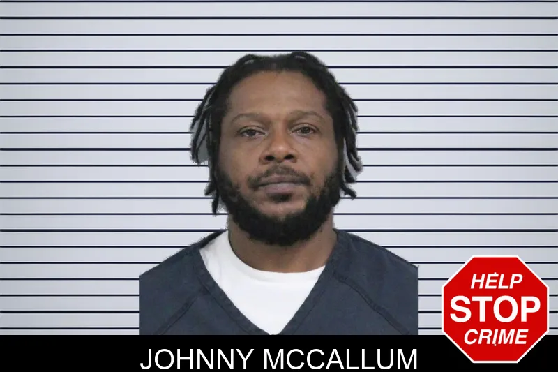 Johnny McCallum mugshot