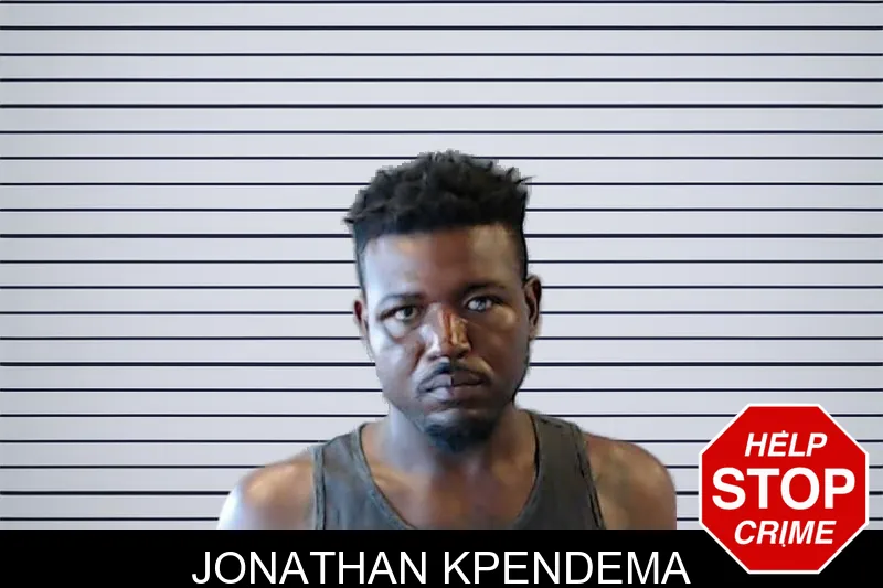 Jonathan Kpendema mugshot