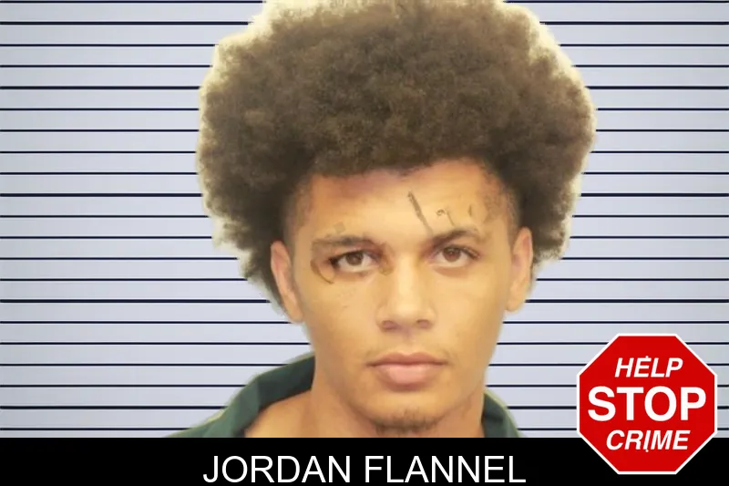 Jordan Flannel mugshot