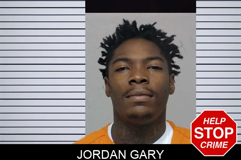 Jordan Gary mugshot