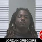 Jordan Gregoire mugshot