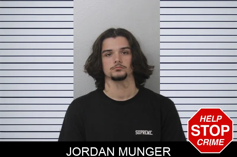 Jordan Munger mugshot