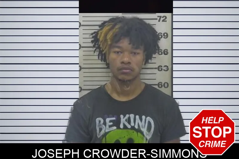 Joseph Crowder-Simmons mugshot