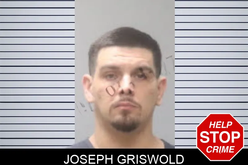 Joseph Griswold mugshot