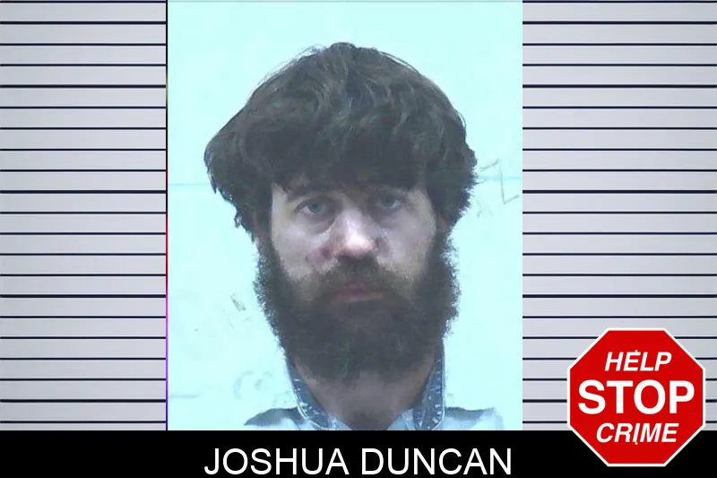 Joshua Duncan mugshot
