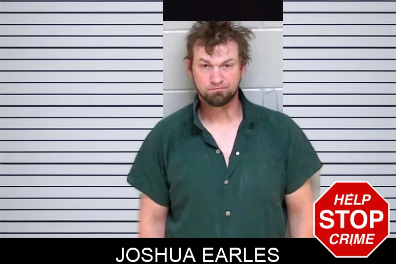 Joshua Earles mugshot