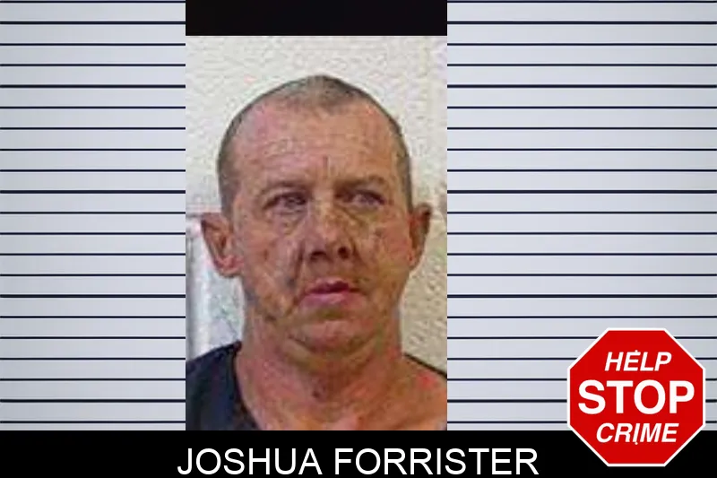 Joshua Forrister mugshot