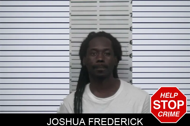 Joshua Frederick mugshot