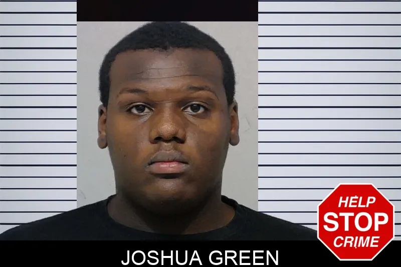 Joshua Green mugshot