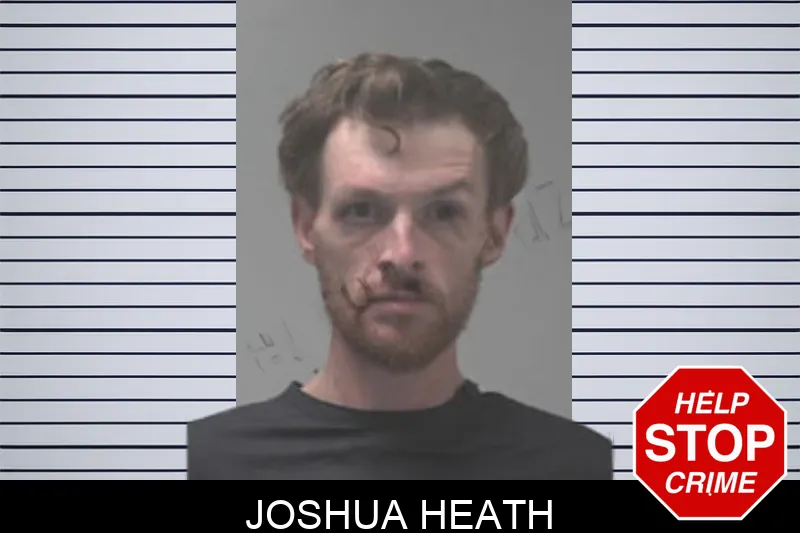 Joshua Heath mugshot