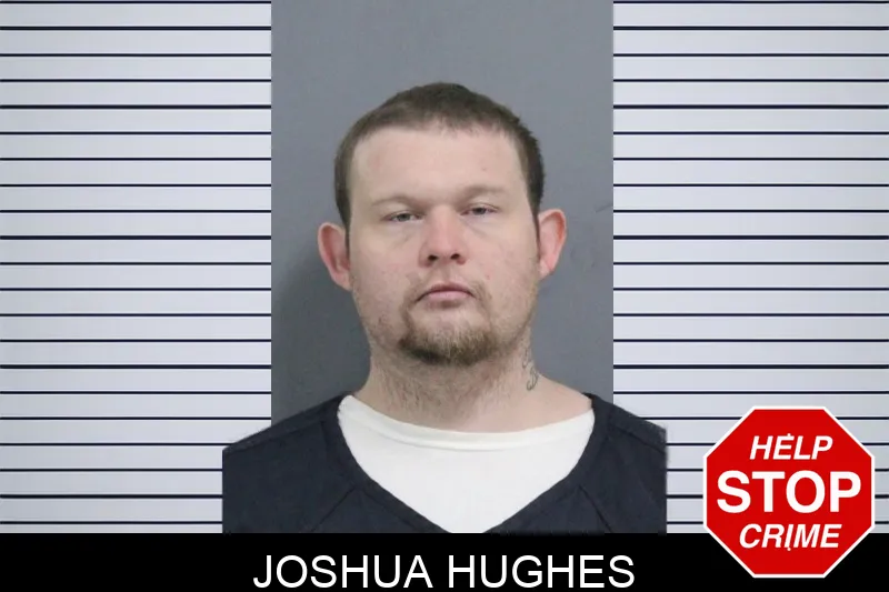 Joshua Hughes mugshot