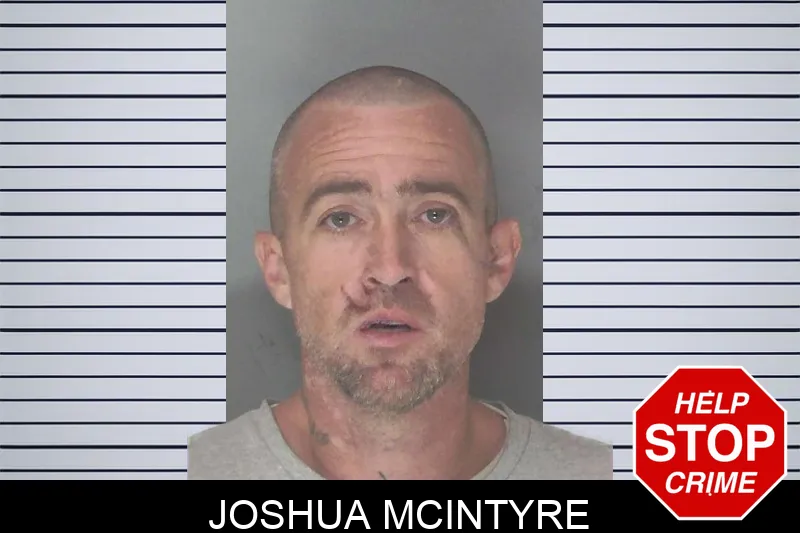 Joshua McIntyre mugshot