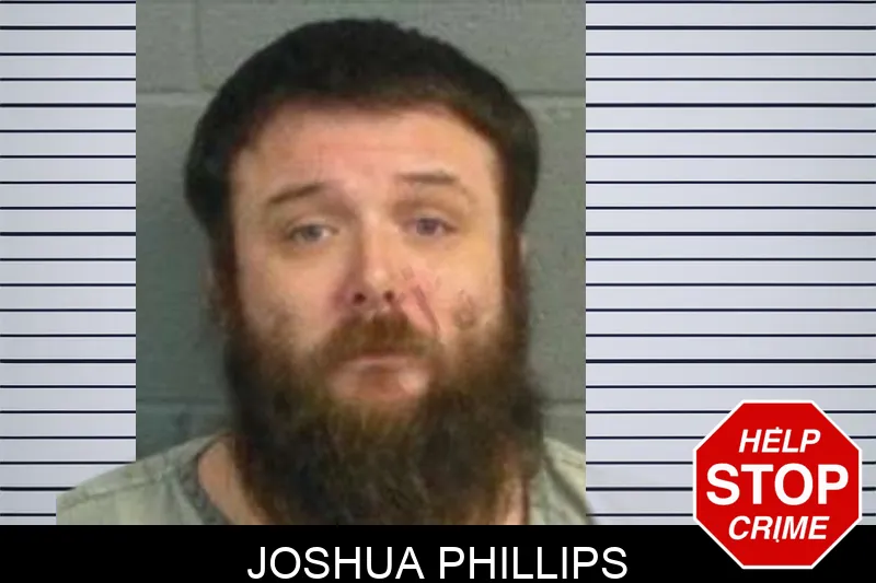 Joshua Phillips mugshot