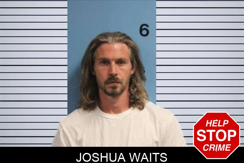 Joshua Waits mugshot