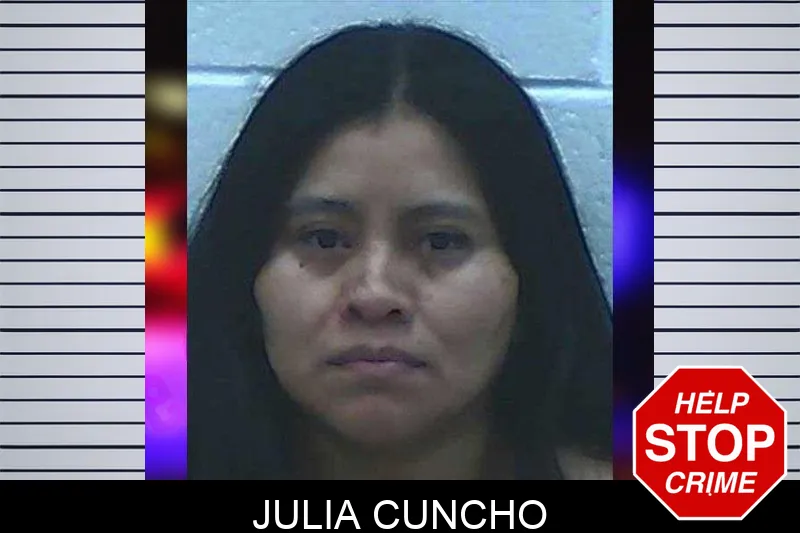 Julia Cuncho mugshot – Jackson County , Georgia Julia Cuncho mugshot