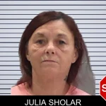 Julia Sholar mugshot