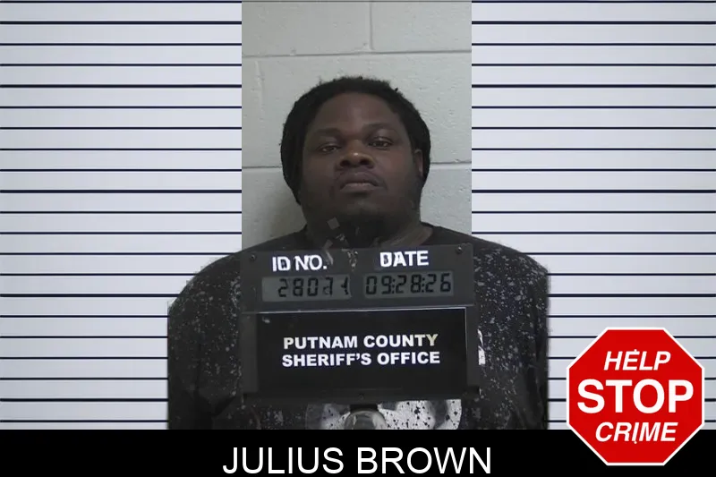Julius Brown mugshot – Putnam County , Georgia Julius Brown mugshot