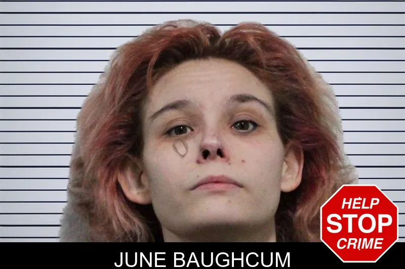 June Baughcum mugshot – Habersham County , Georgia June Baughcum mugshot