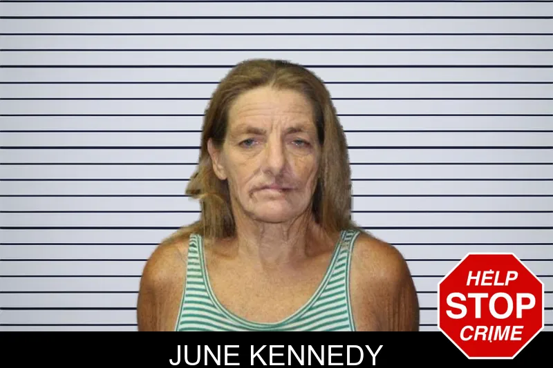 June Kennedy mugshot – Thomas County , Georgia June Kennedy mugshot