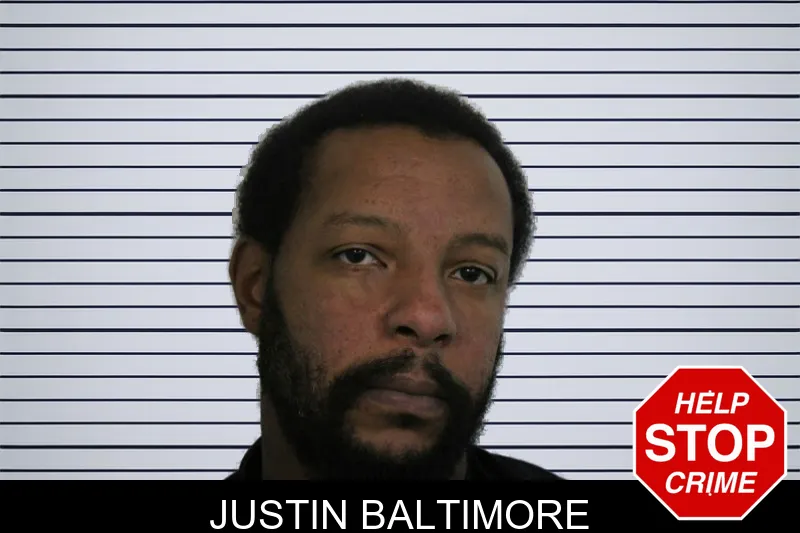 Justin Baltimore mugshot